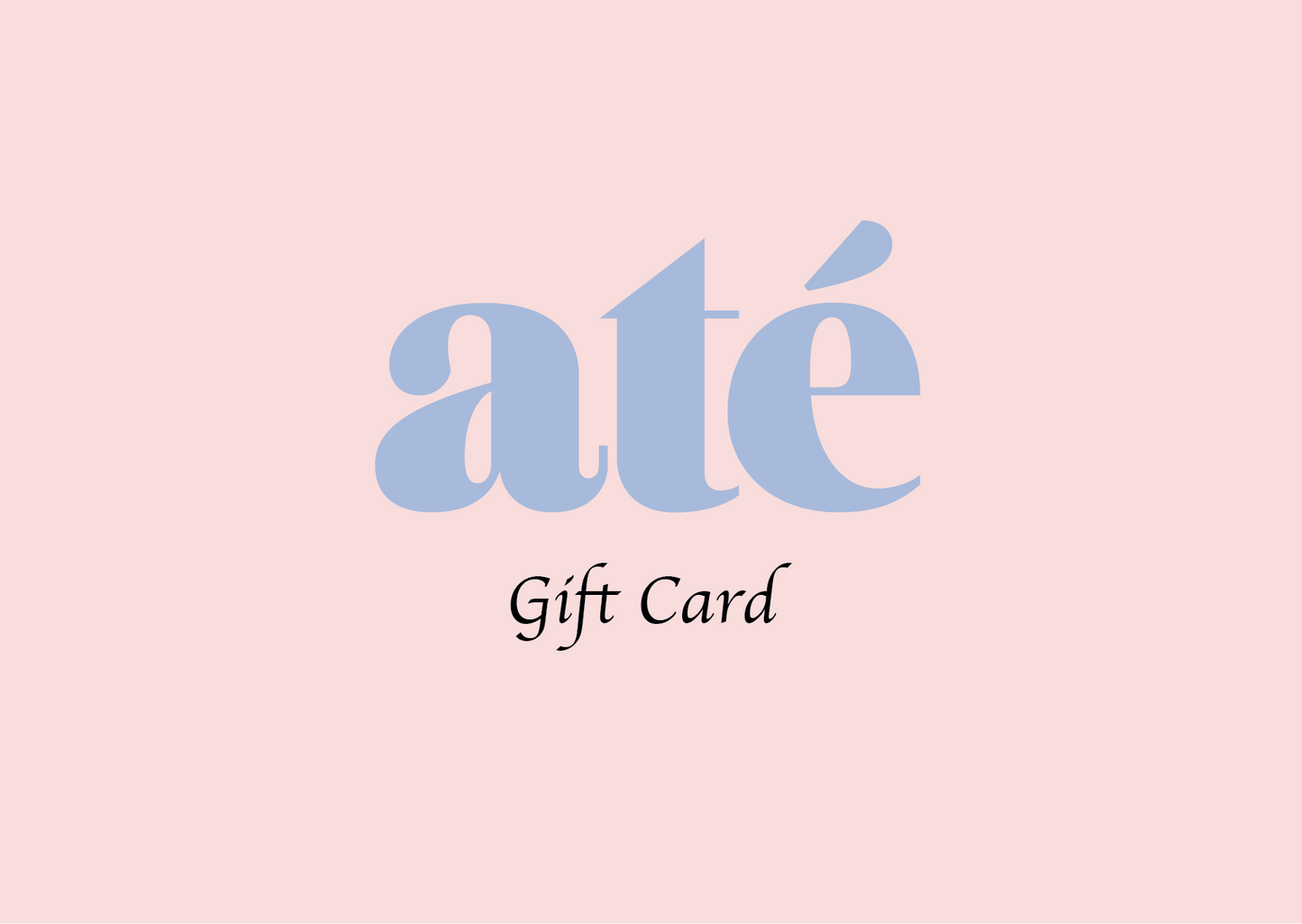 Até Studio gift card
