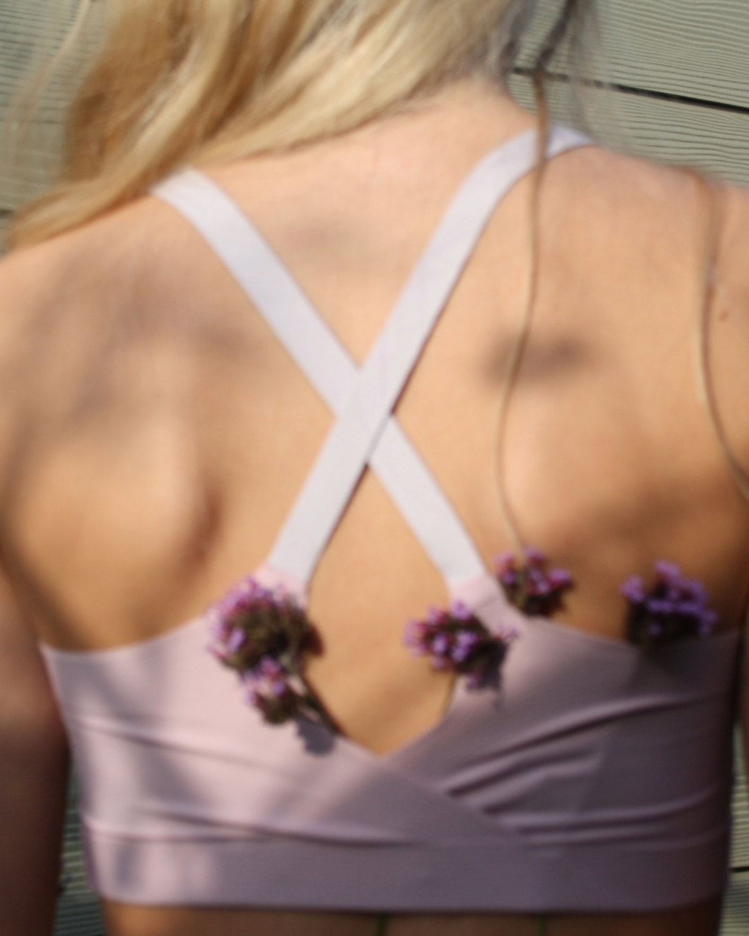Isabelle Crossover Bralette Rouge Purple